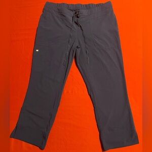 Navy Blue Women’s Cargo Scrub Pants